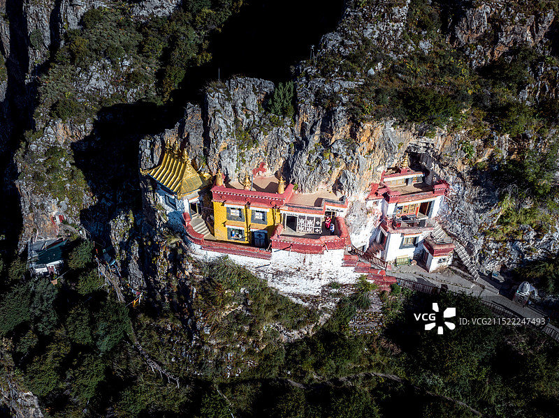 西藏拉萨 扎叶巴寺图片素材