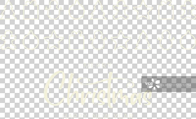 圣诞装饰字母贺卡图片素材