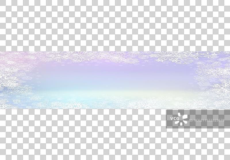 圣诞贺卡，雪花飘落图片素材