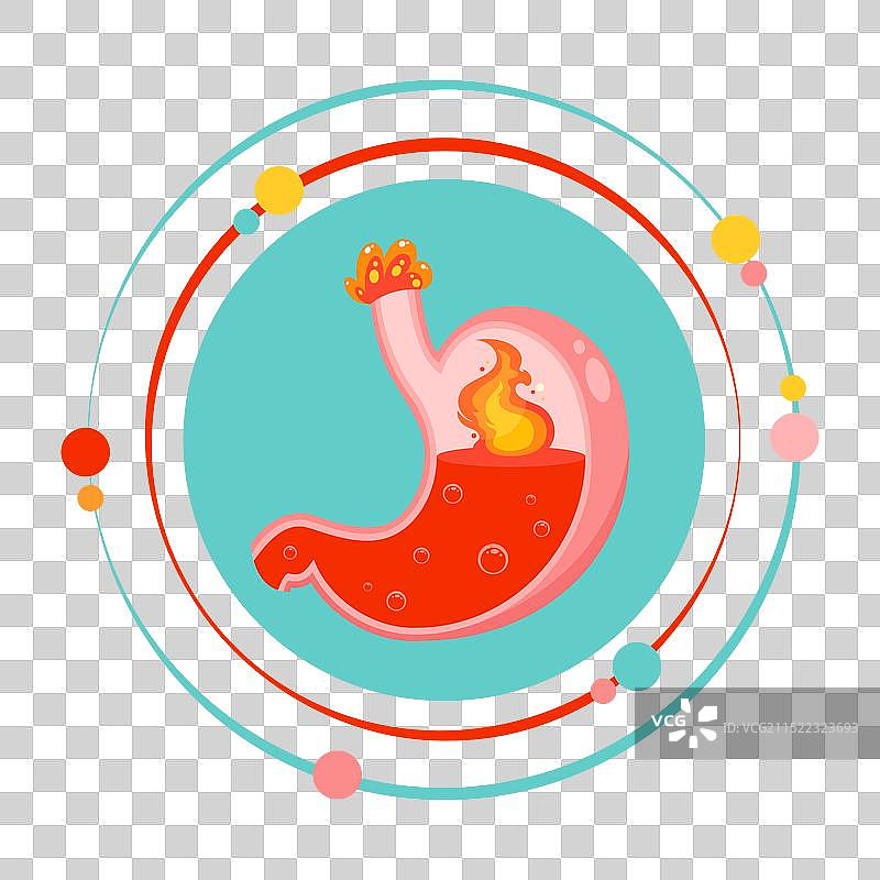 胃酸火焰图标图片素材