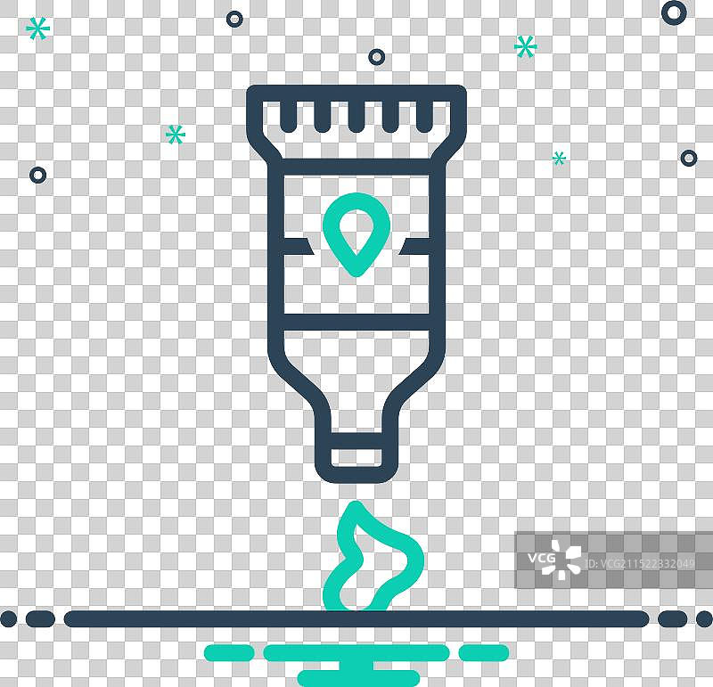 颜料管图片素材