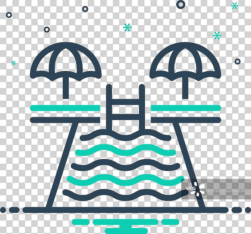 游泳池图片素材