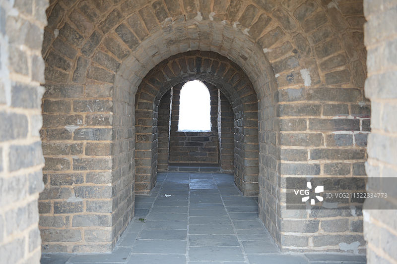 长城烽燧碉堡碉楼内部，怀柔黄花城水长城图片素材