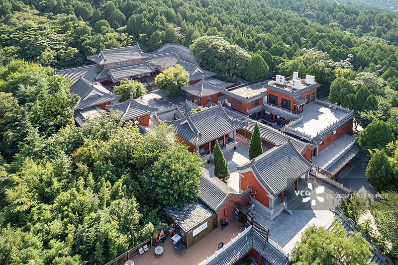 山东省济南市千佛山风景区文昌阁图片素材