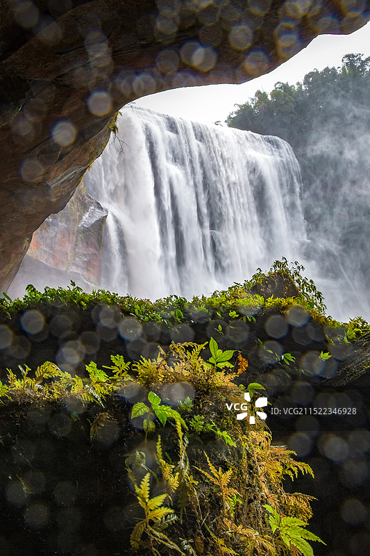贵州赤水大瀑布图片素材