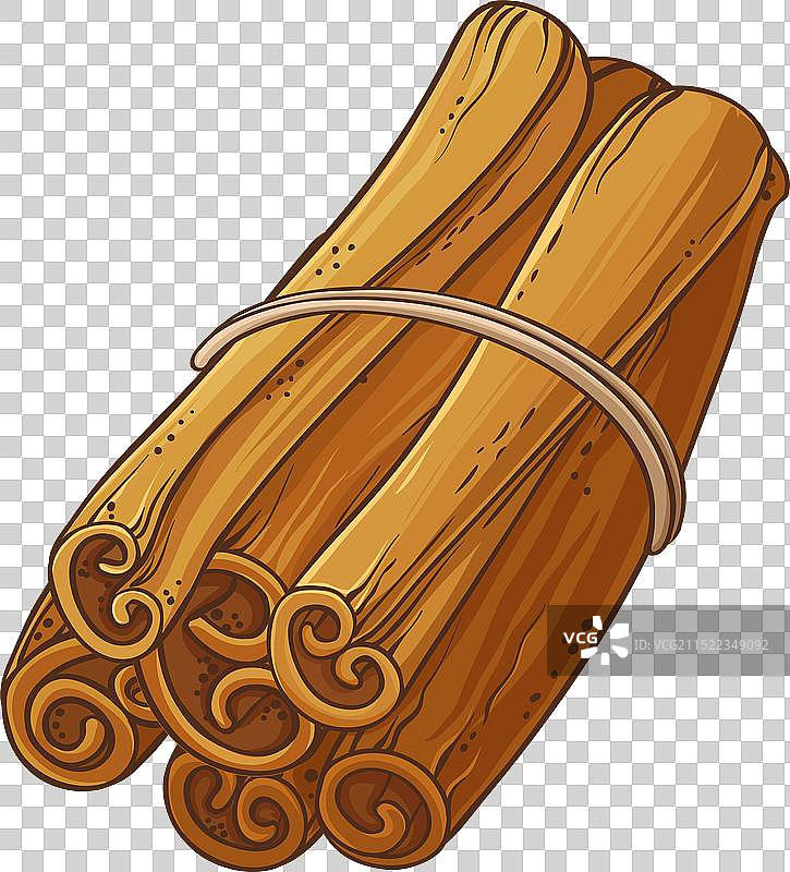 彩色肉桂棒细节图片素材