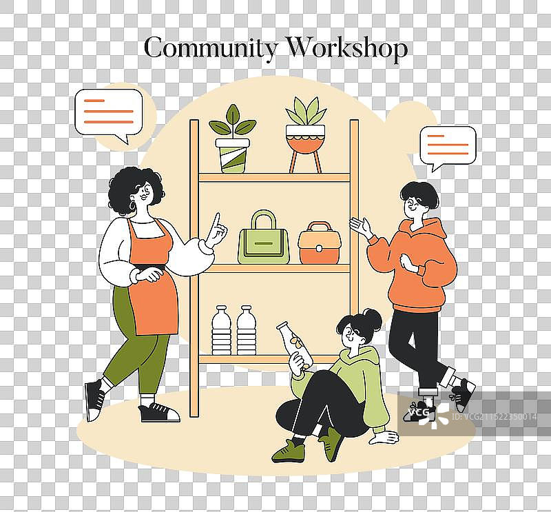 升级改造的手工饰品图片素材