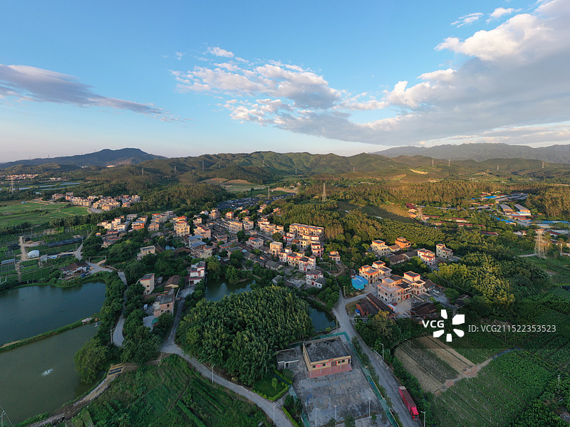 广东鹤山乡村图片素材