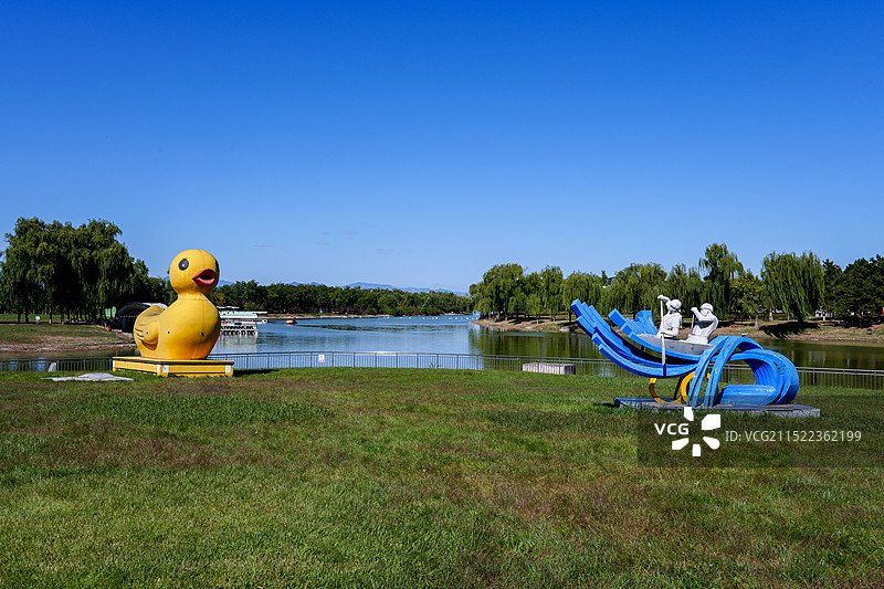 北京顺义奥林匹克水上公园图片素材