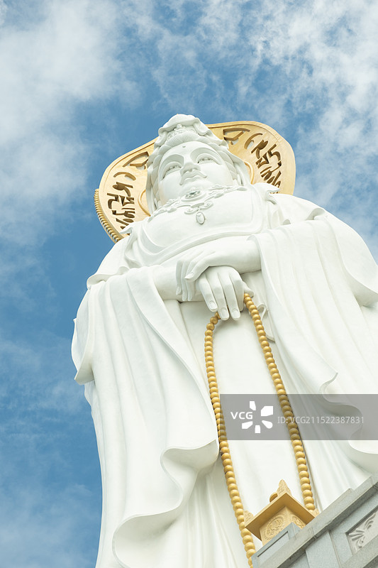 三亚南山海上观音图片素材