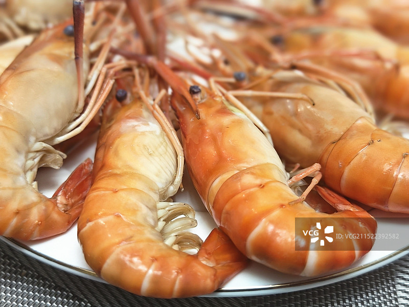 美味的罗氏虾图片素材