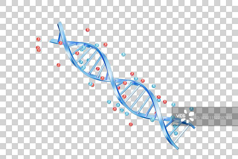 医疗科技题材的胶囊DNA图片素材