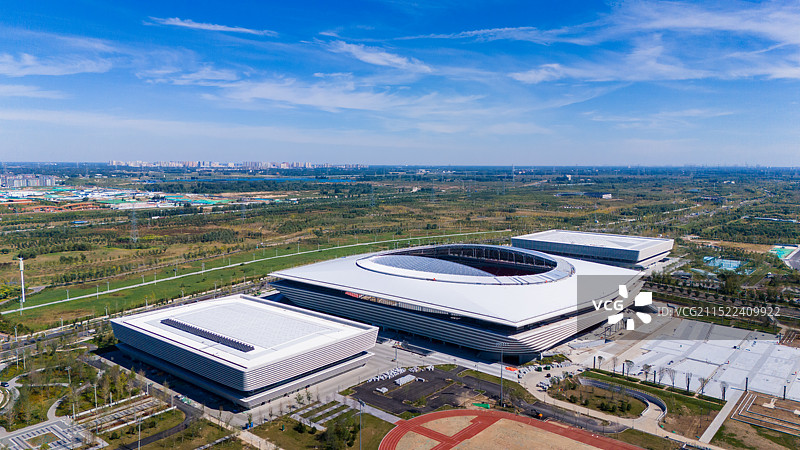 河北雄安新区体育中心图片素材