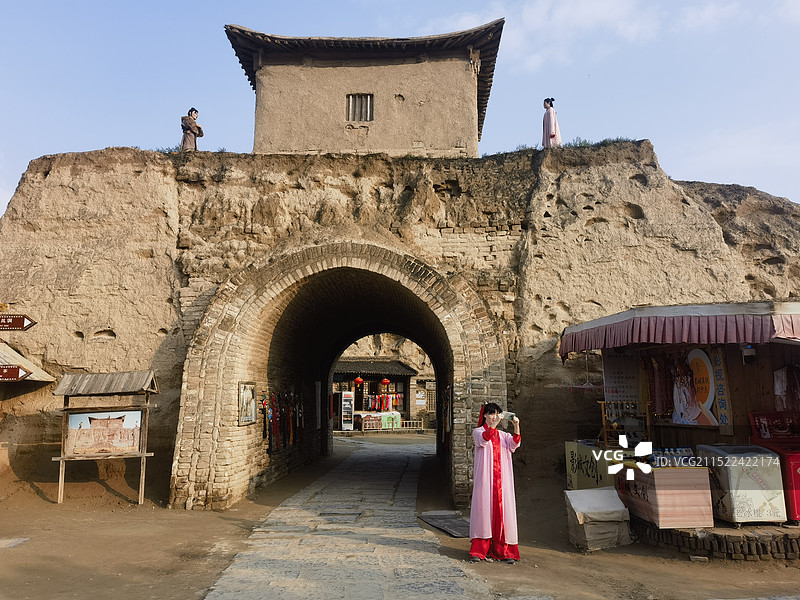 银川市宁夏镇北堡西部影视城图片素材