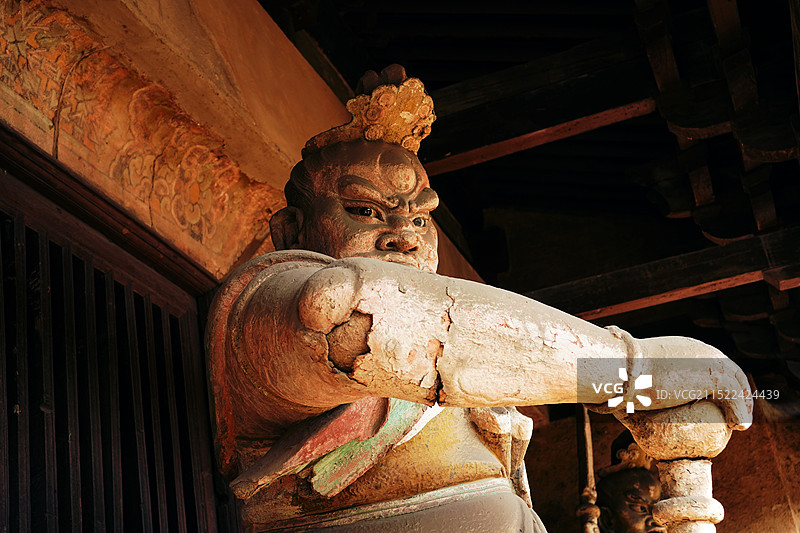 山西晋中平遥双林寺图片素材