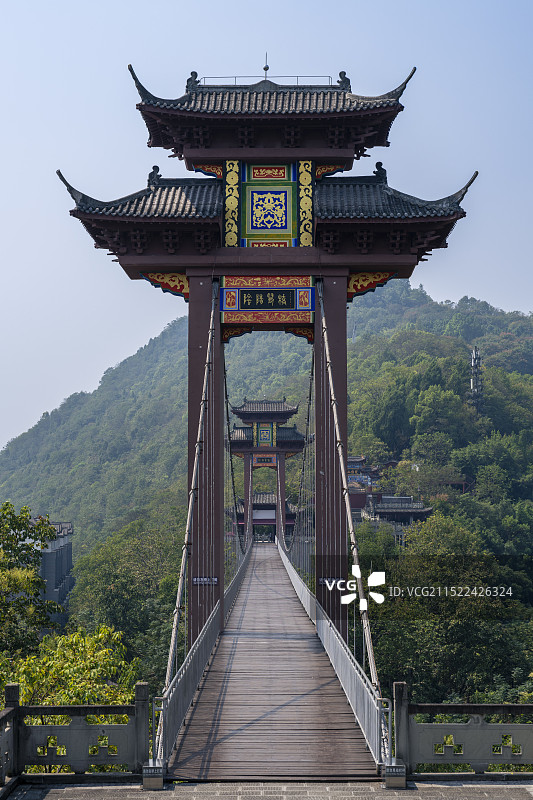 重庆丰都鬼城阴阳桥图片素材