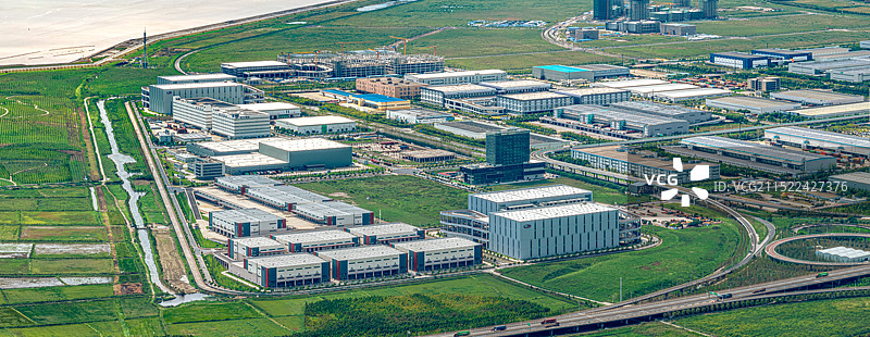自贸联发六期仓库 洋山海洋离岸科创中心 洋山特殊综合保税区 临港自贸区 上海临港物流园区图片素材
