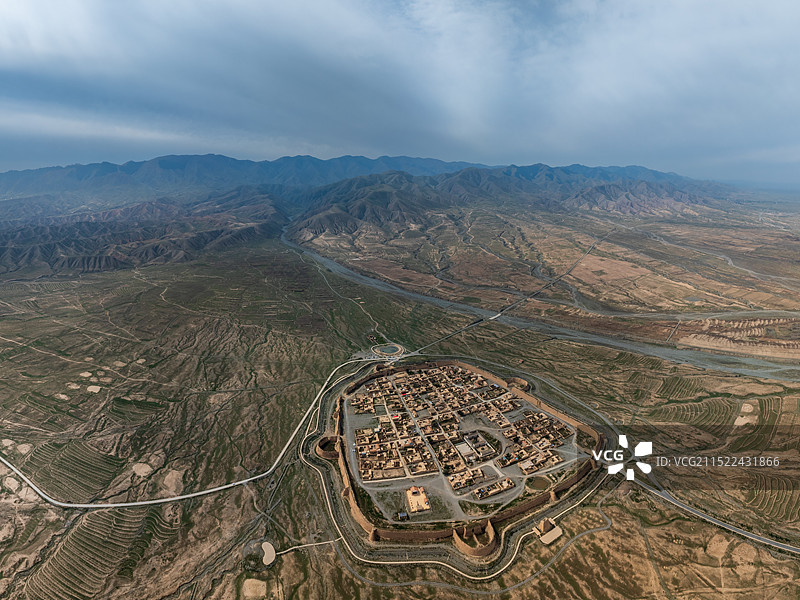 永泰古城俯瞰图片素材