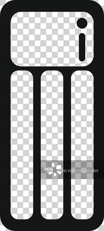 露营主题充气床垫图标图片素材