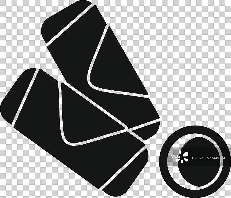 搭配酱油的春卷图标图片素材