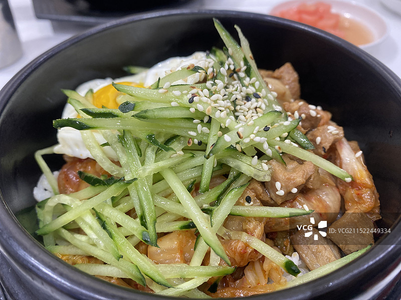 石锅拌饭图片素材