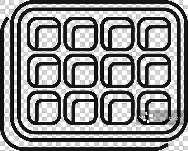 不粘涂层华夫饼机图片素材