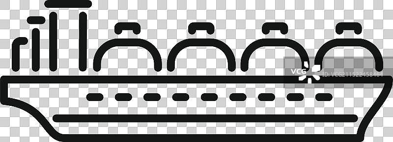 液化天然气运输船图片素材