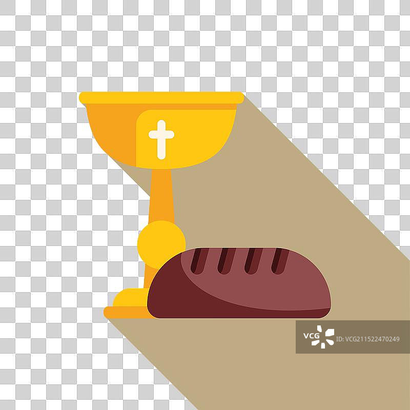 基督教圣餐金杯面包图片素材