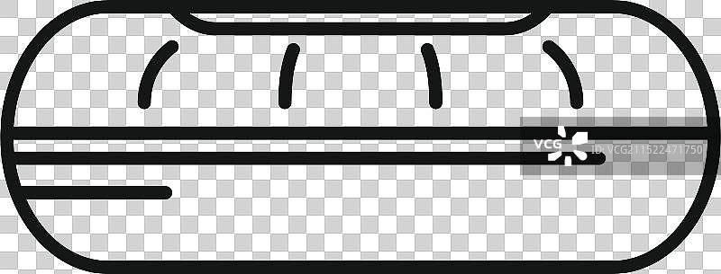 漂浮在水面上的充气筏图片素材