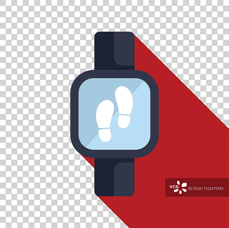 智能手表步数显示屏图标图片素材
