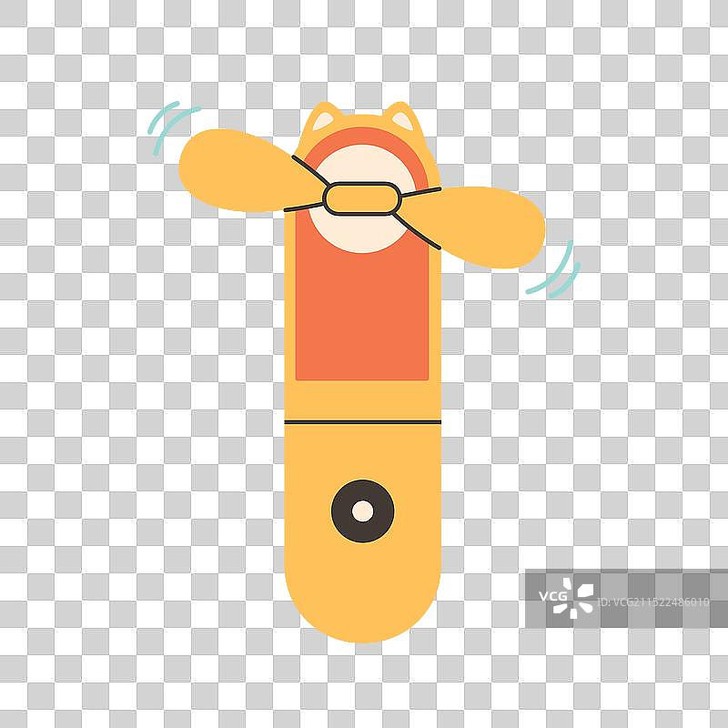 现代便携式风扇图片素材