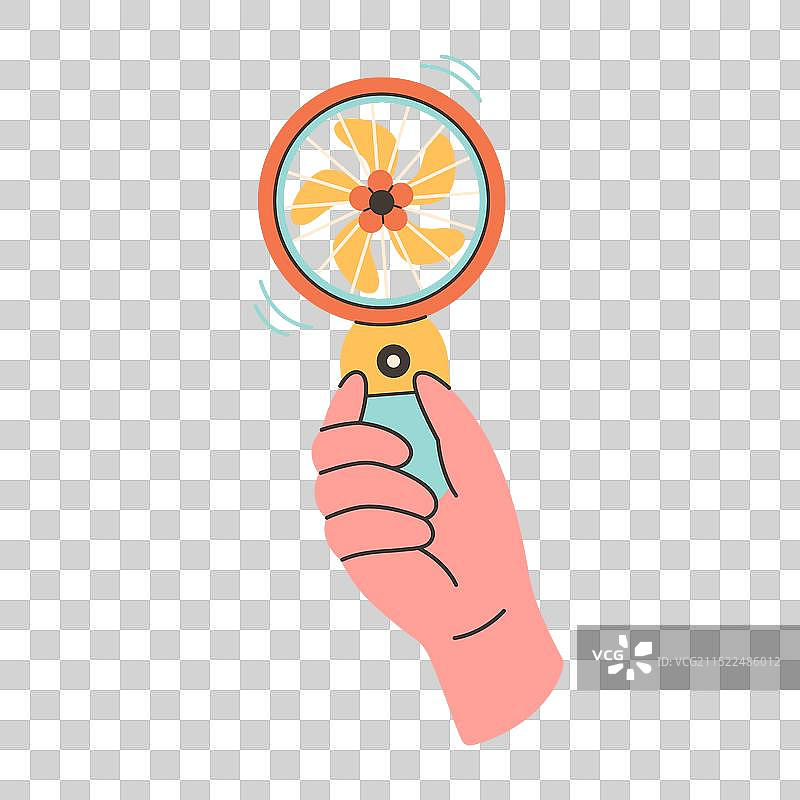 现代便携式风扇图片素材