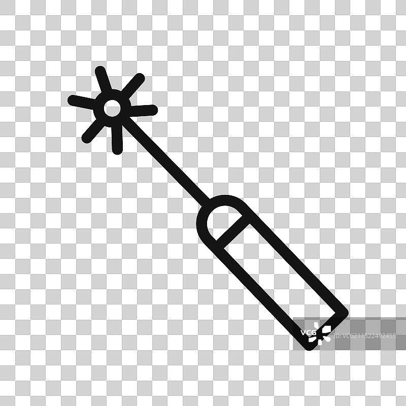 激光黑白标志图标图片素材