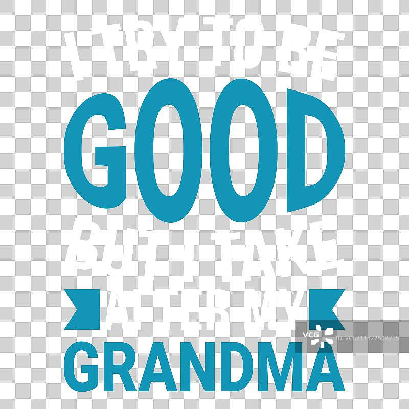 祖父母节排版T恤设计图片素材