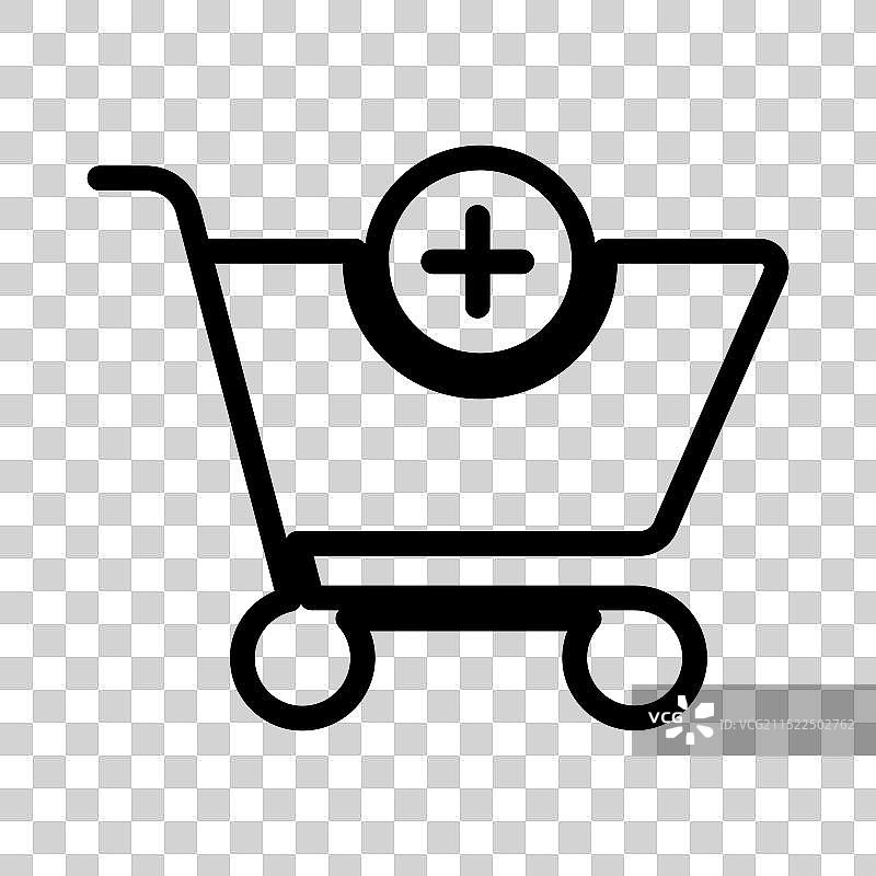 购物车下载图标设计图片素材