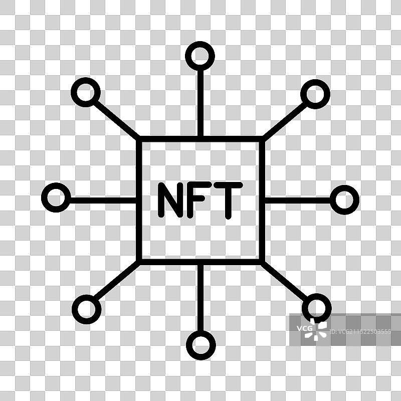 NFT钱包图标设计图片素材
