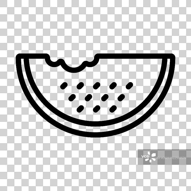 有机食物垃圾图标设计图片素材