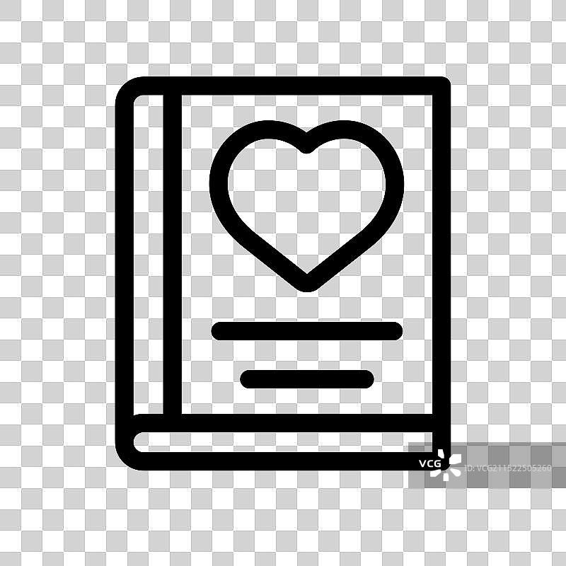 婚礼相册图标设计图片素材