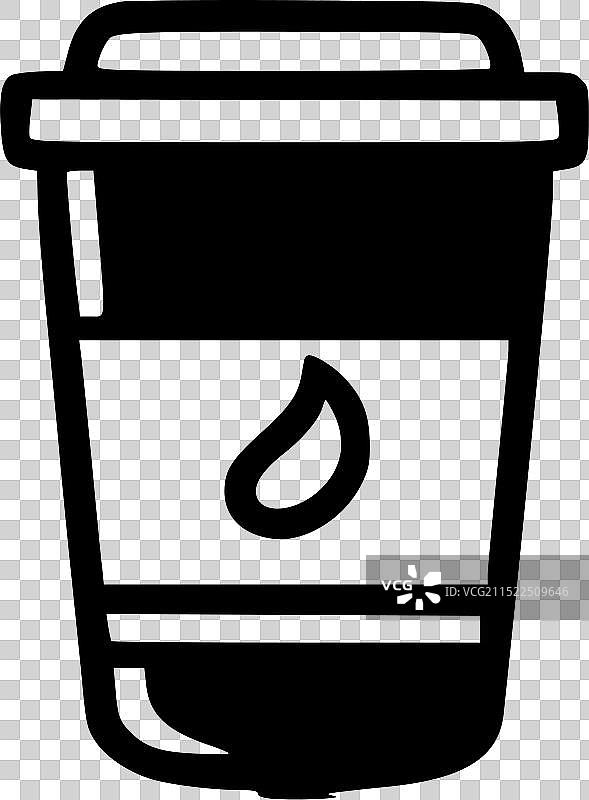 简约扁平风格咖啡Logo图片素材