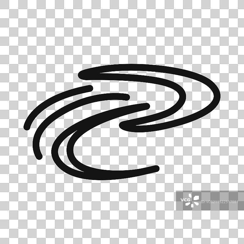 线性回旋镖图标图片素材