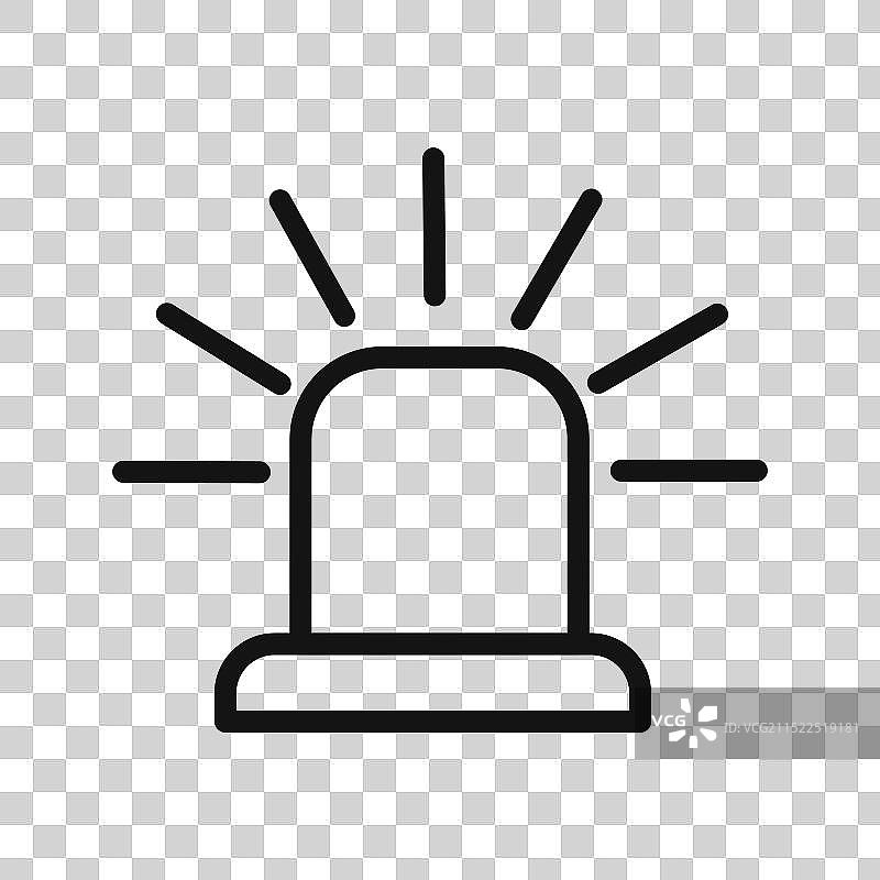 紧急线性图标图形符号图片素材