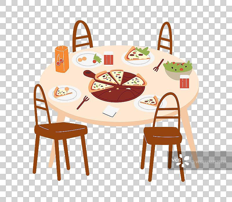 餐桌椅子图片素材