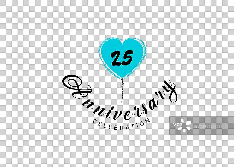 25周年纪念庆典标志图片素材