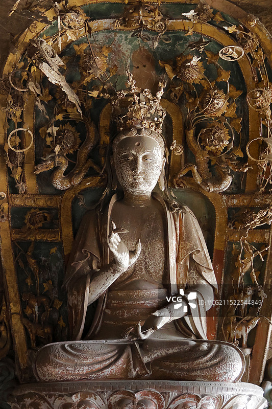 山西晋中平遥双林寺图片素材