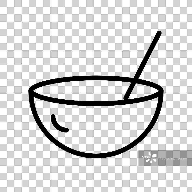 厨房用具碗图标图片素材