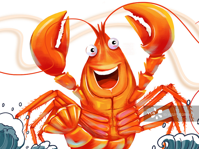 大龙虾图片素材