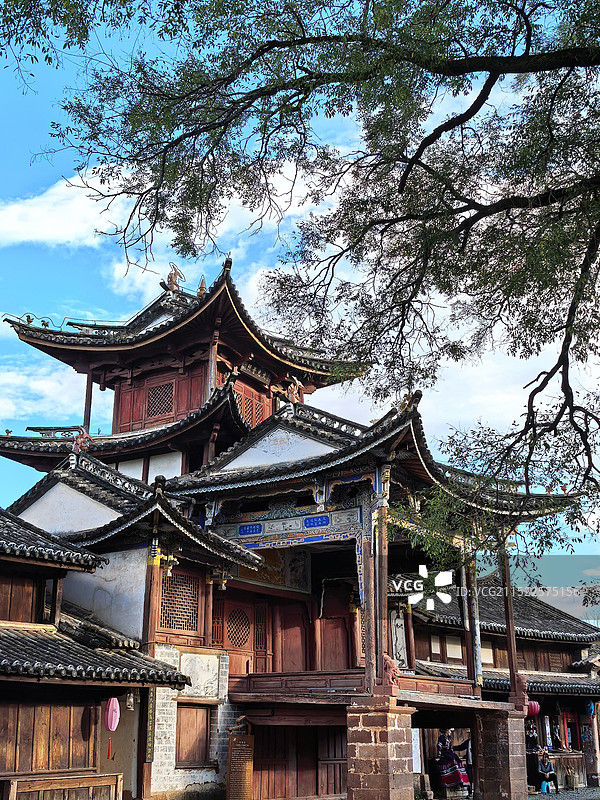 沙溪古镇古戏台图片素材