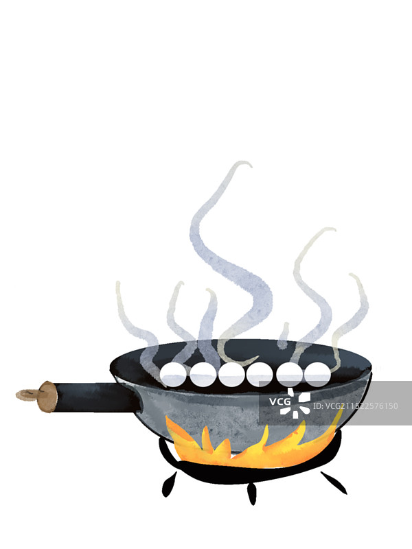 包汤圆过程——煮汤圆图片素材