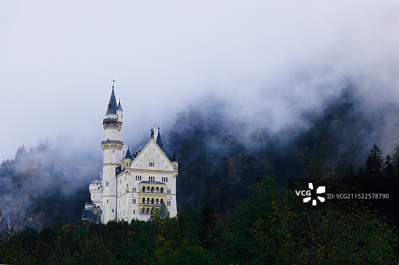 新天鹅堡图片素材