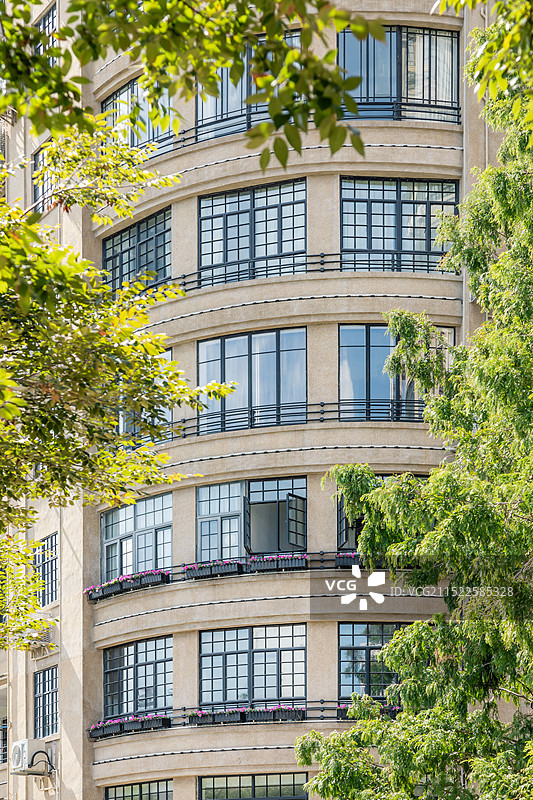 上海优秀历史建筑 河滨大楼图片素材